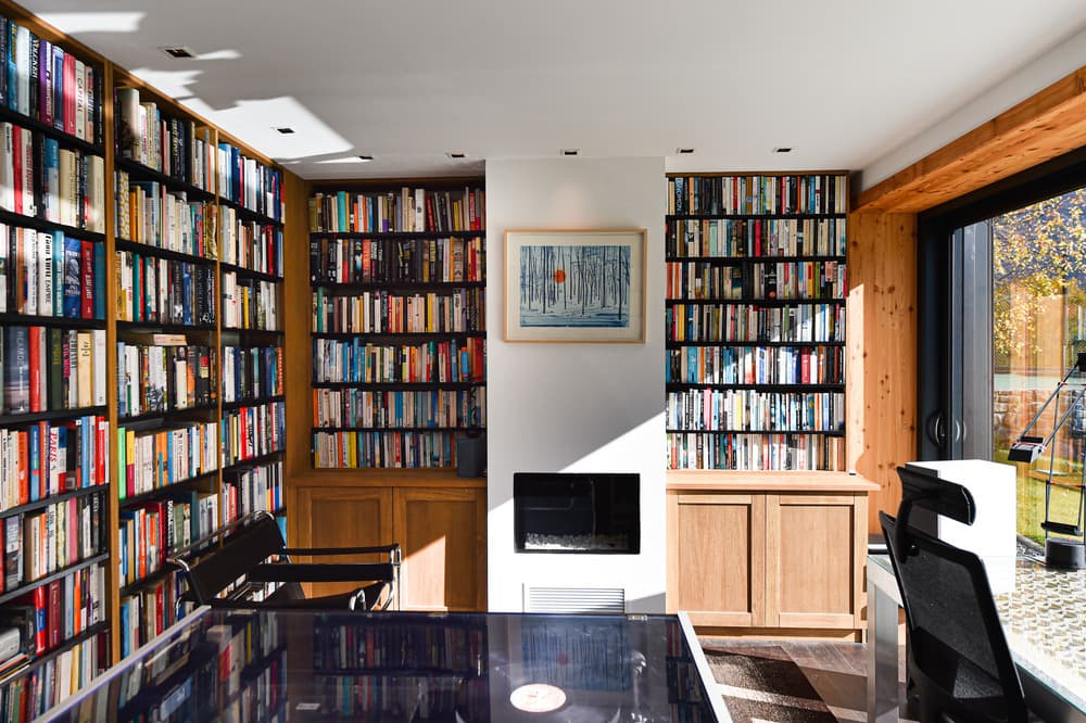home office, library, Chevallier Architectes