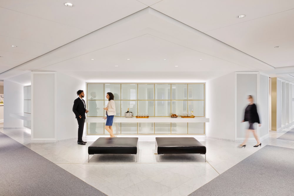 A Design for a Law Office Blending Aspects of Hospitality, Residential and High-Tech