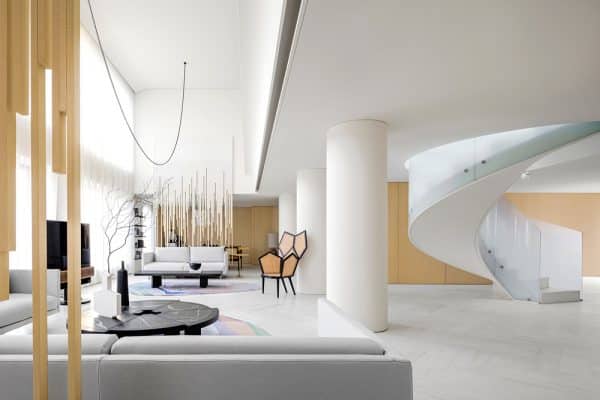 Zhejiang Private Penthouse: The Gentle Hurricane by YuQiang & Partners, EK Design