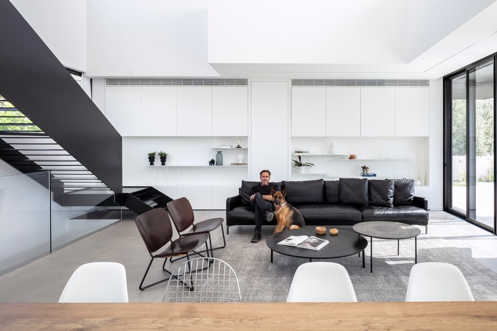 living room, Architect Raz Melamed