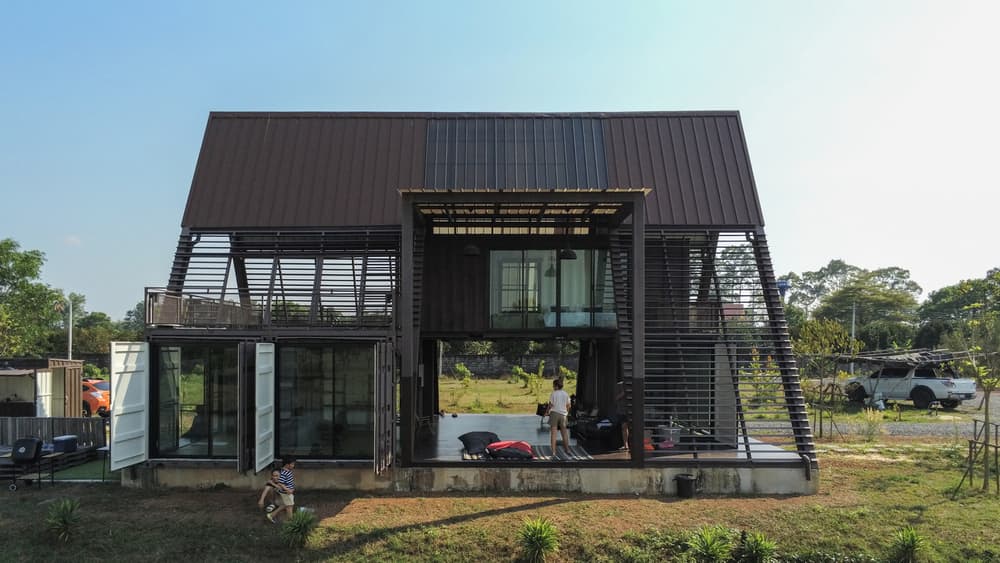 Container Cabin at OOST Kampville - a Spacious Gateway Outside of Bangkok