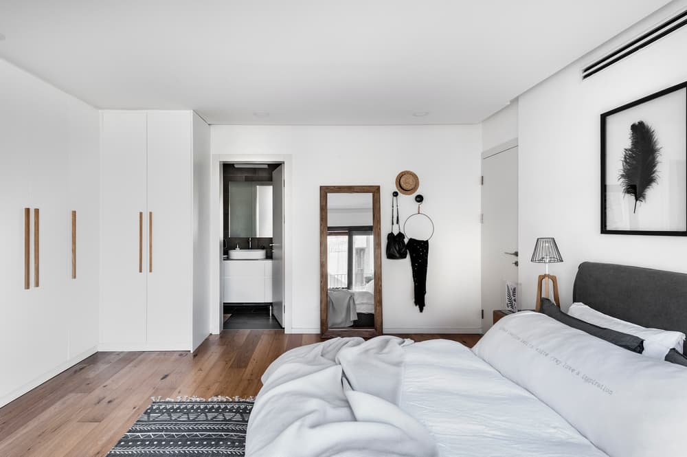 bedroom, Halel Architects