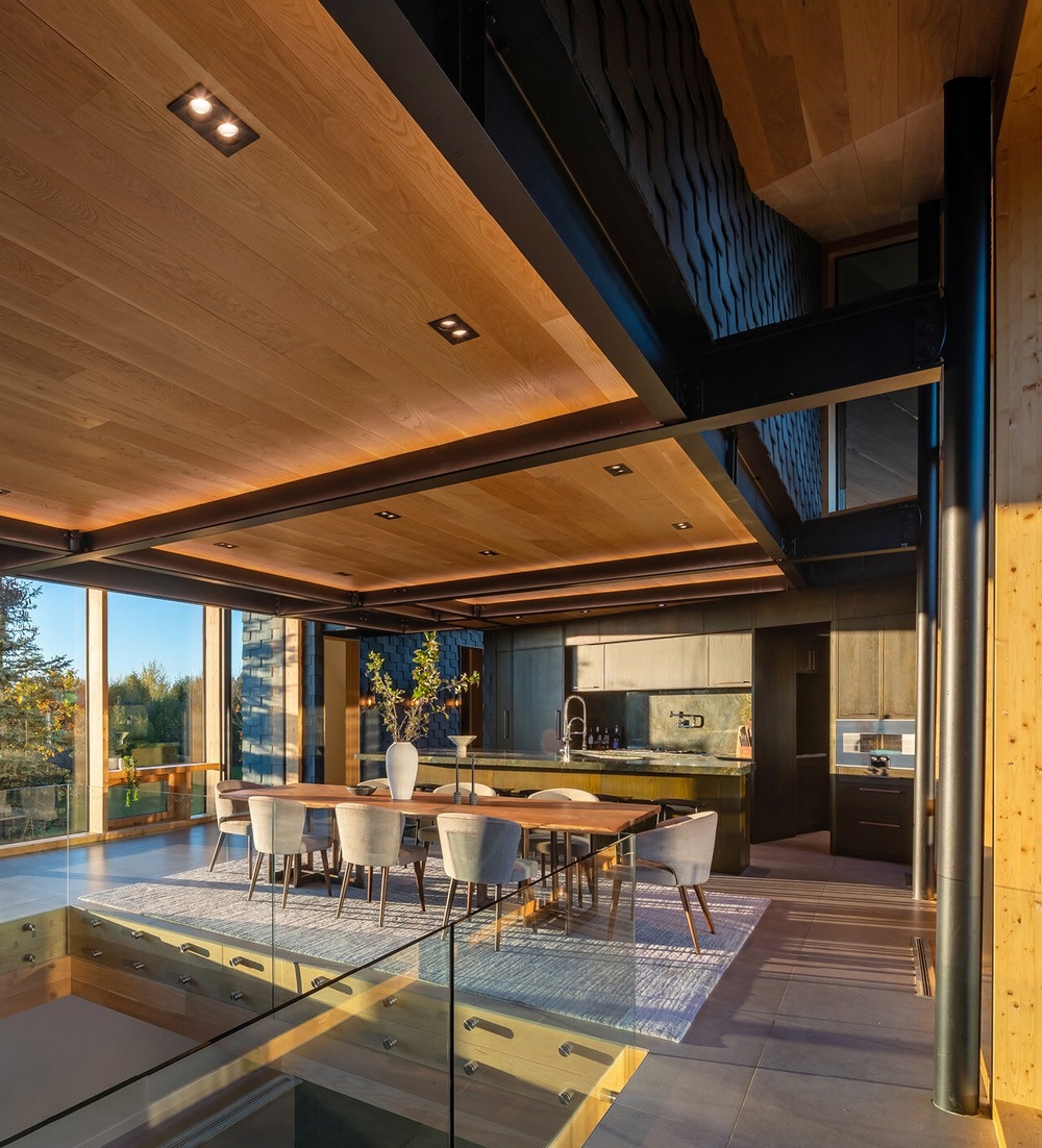 dining room, Kariouk Architects
