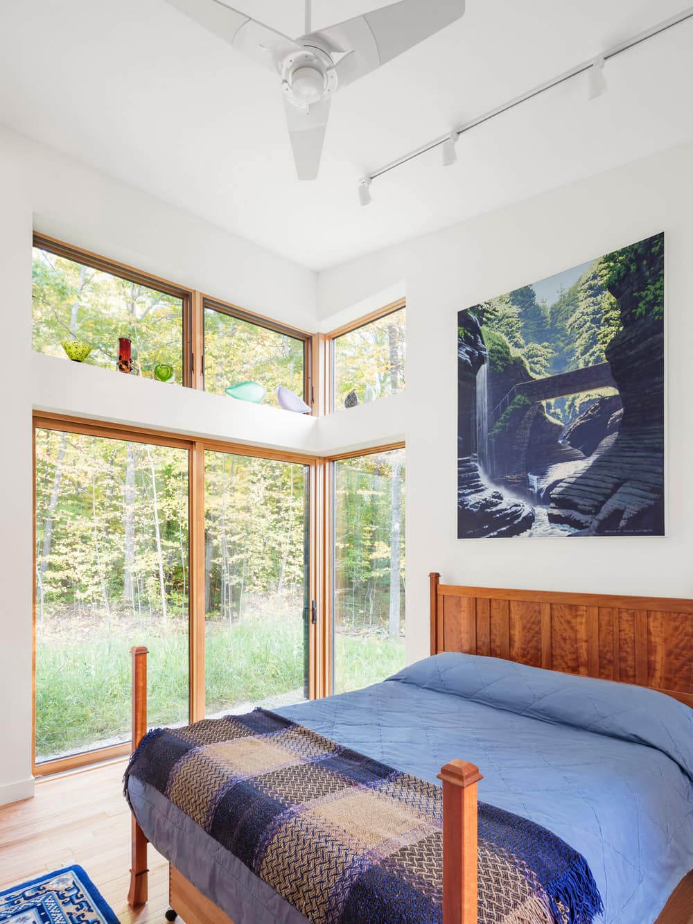 bedroom, Efficient Single-Story Home by Briburn, Maine