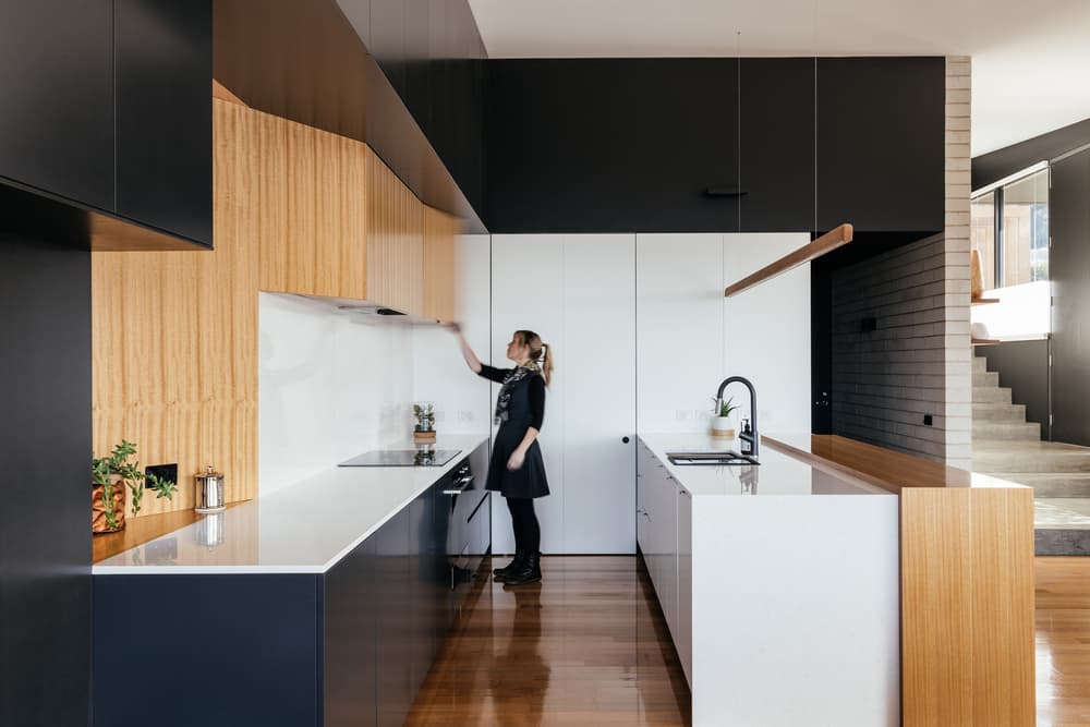 kitchen, Preston Lane Architects
