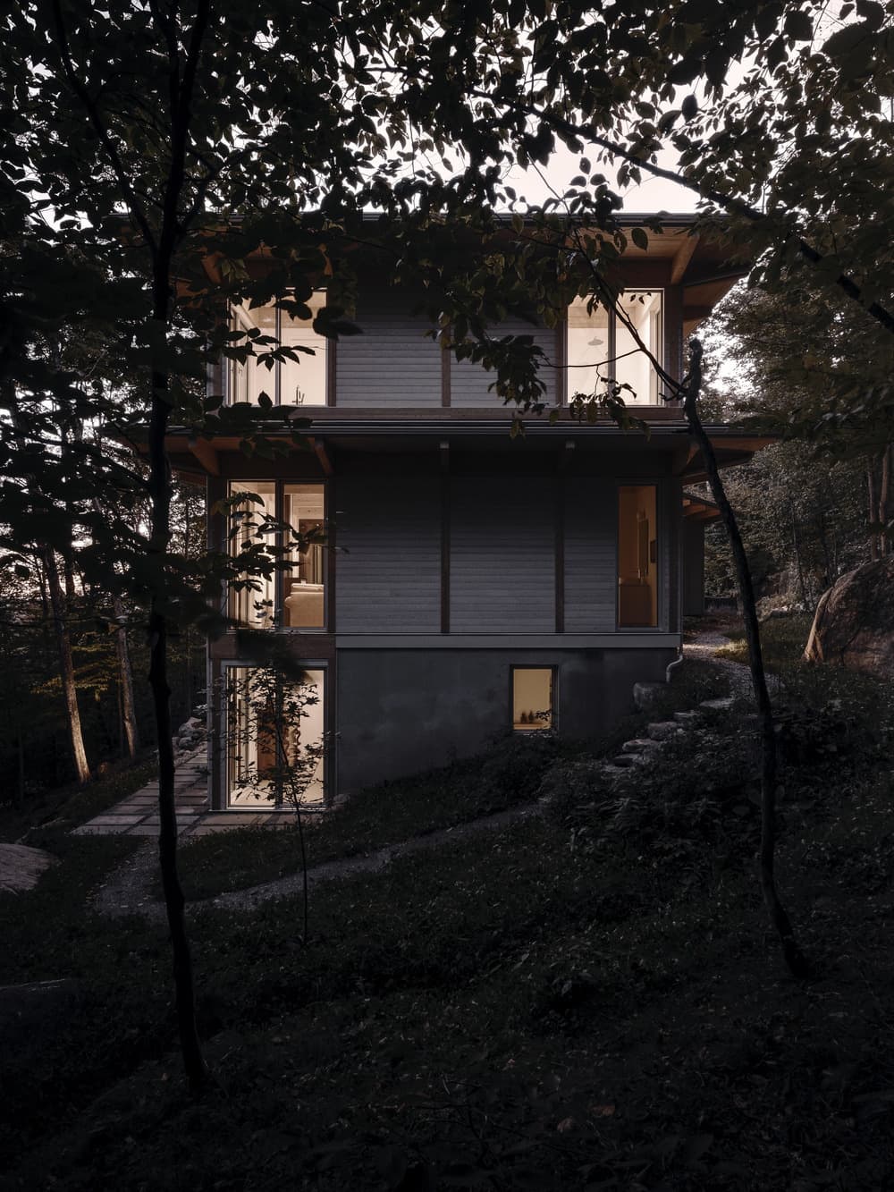 Rolo House by Alain Carle Architecte
