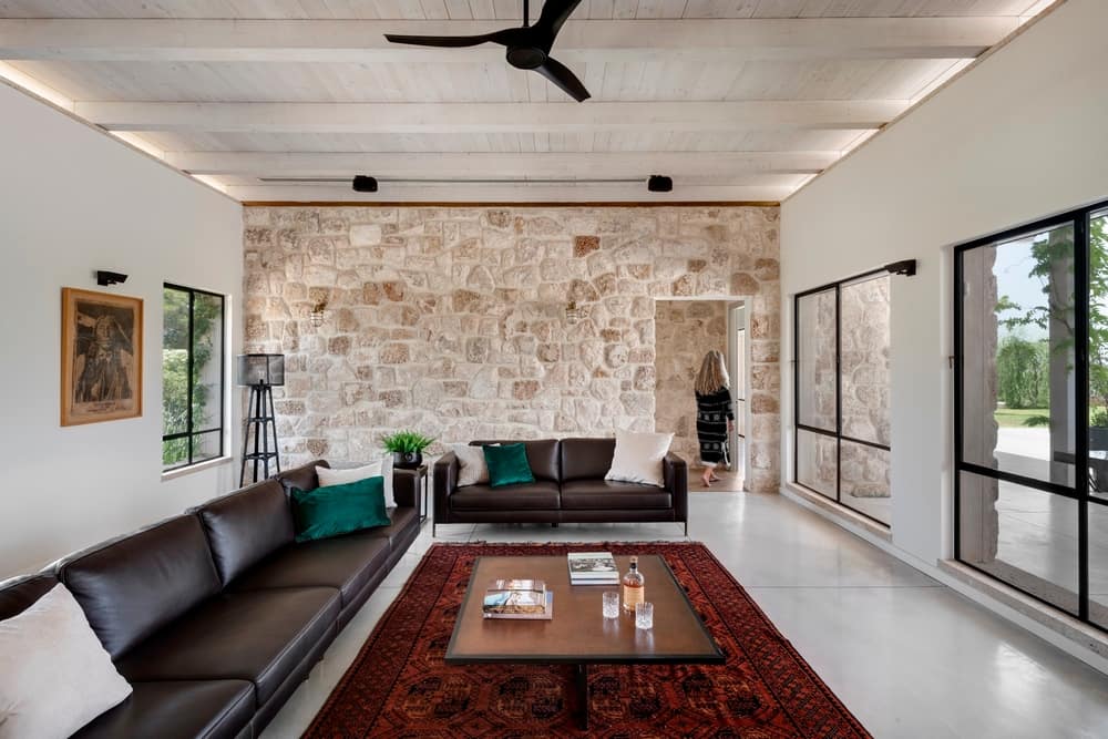 living room, Architect Ron Rozen