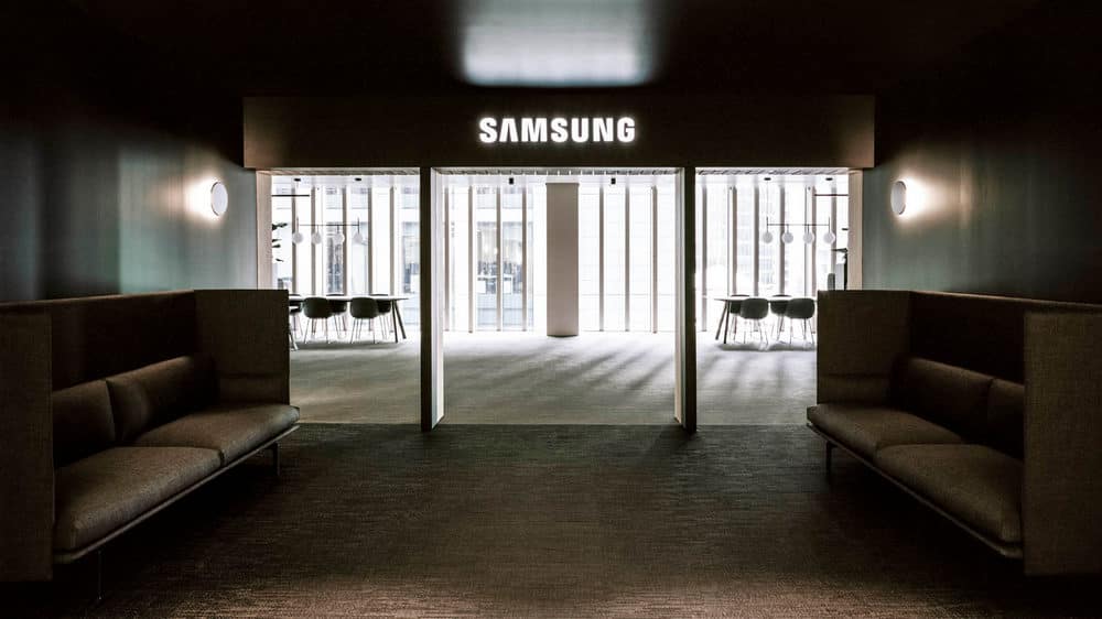 Samsung Design Europe - New Statement Workplace in London