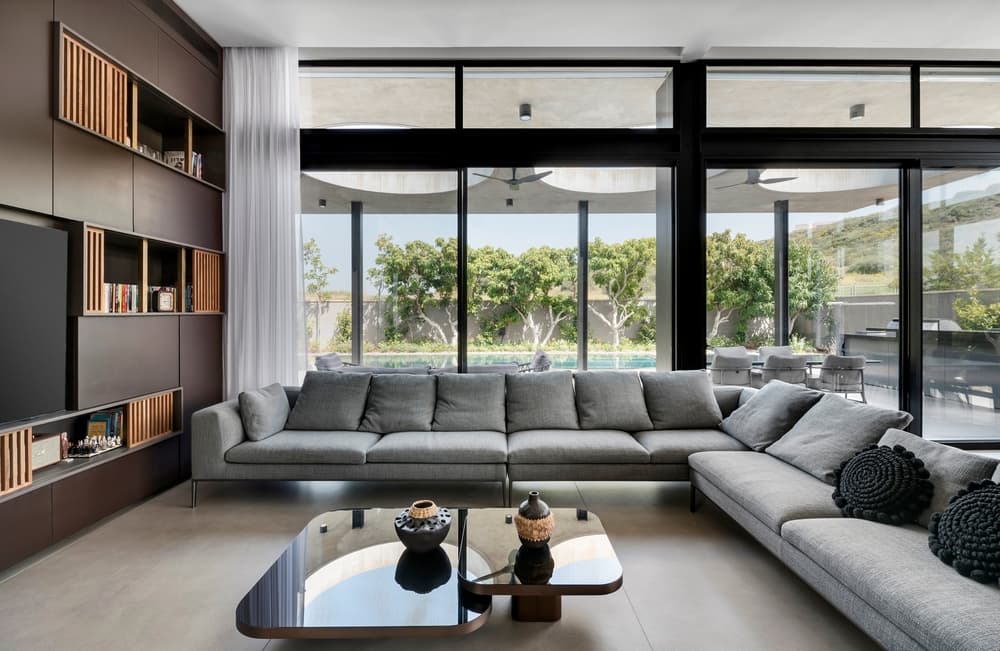 living room, Israelevitz Architects