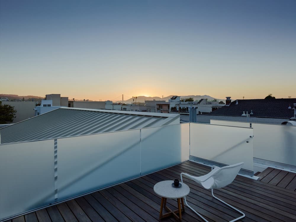 roof deck, Michael Hennessey Architecture