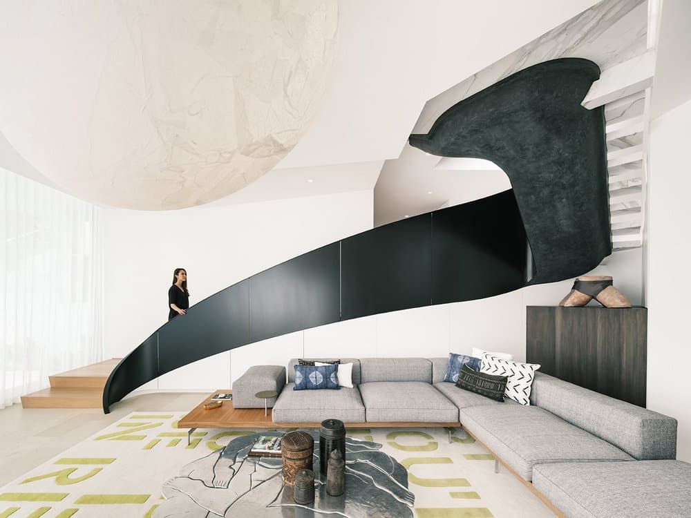 living room, Belzberg Architects