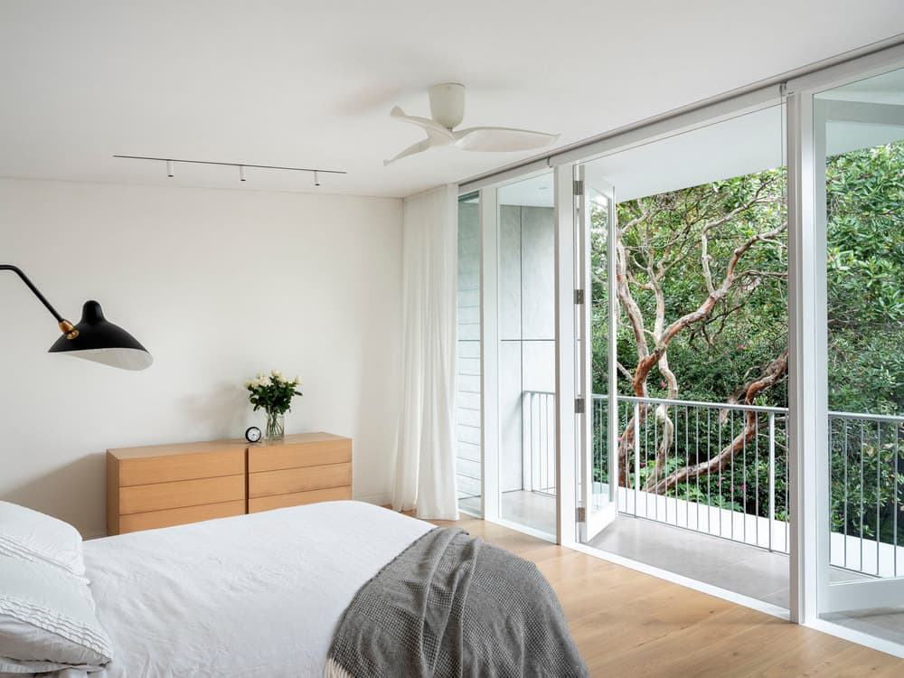 bedroom, Sam Crawford Architects
