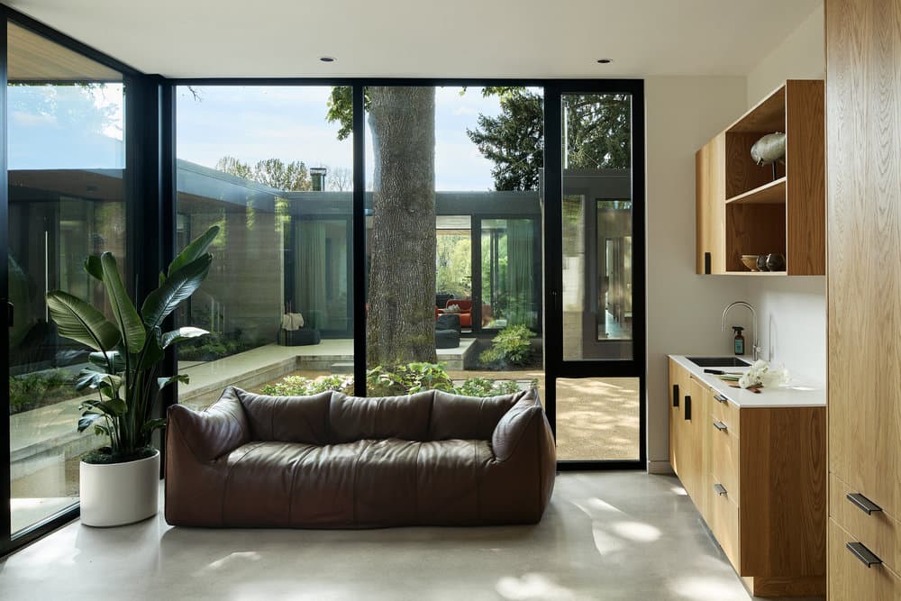 living area, William/Kaven Architecture