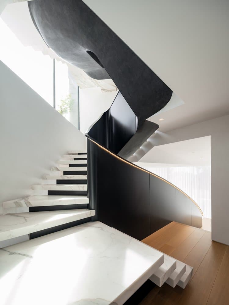 staircase, Belzberg Architects