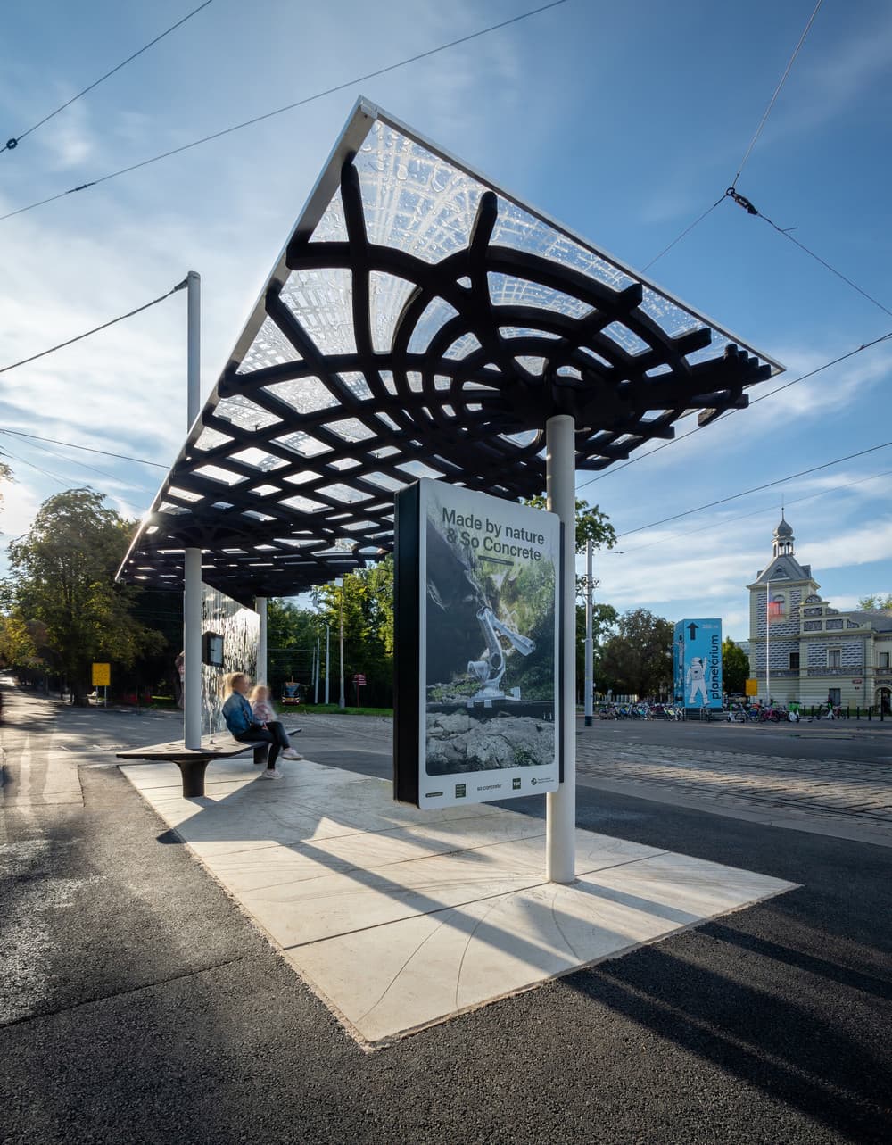 First 3D-Printed Tram Stop Installed in Prague