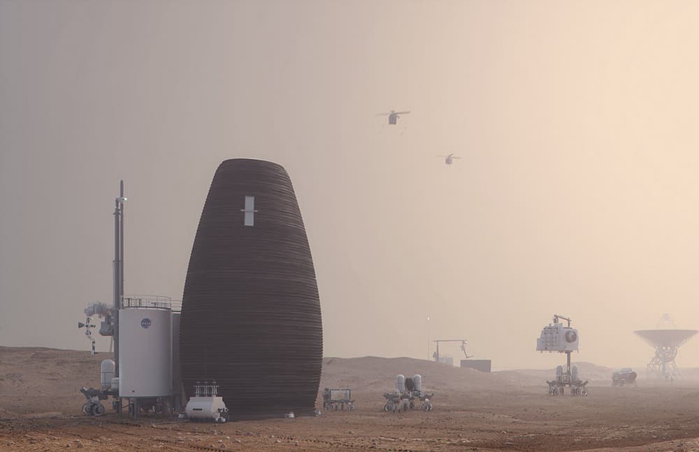 Creating Houses on Mars