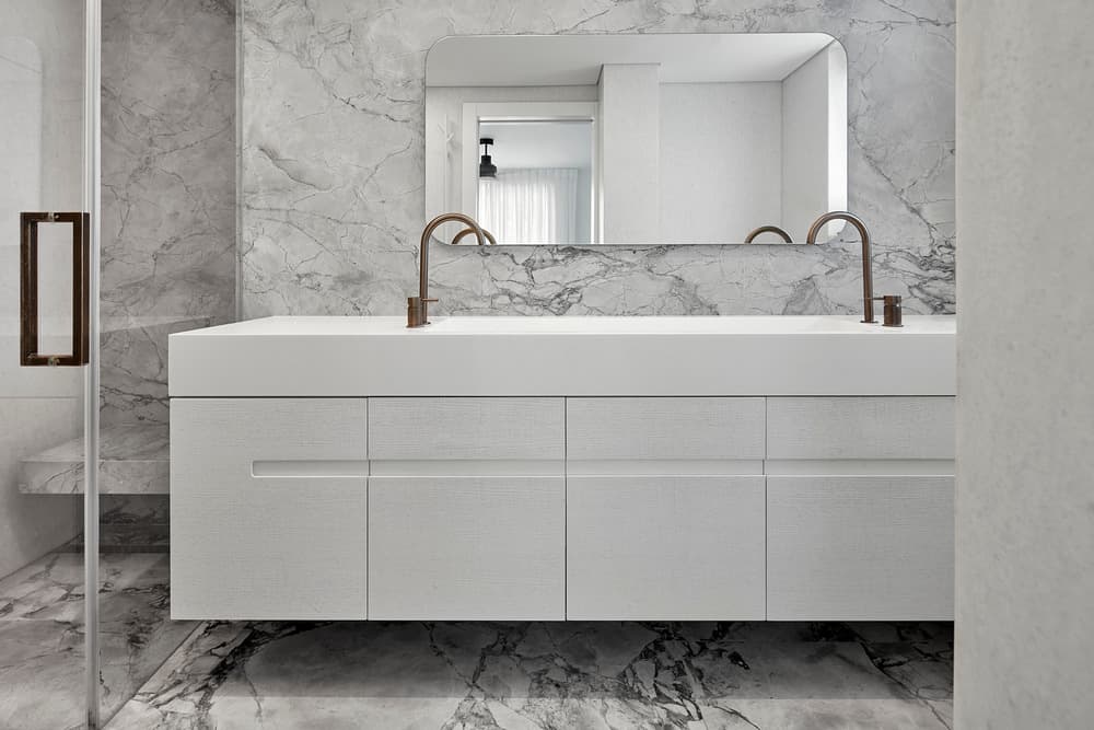 bathroom, marble, sink, Shlomit Zeldman