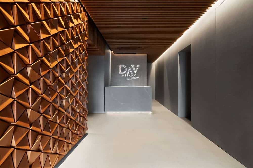 DAV Restaurant in the Allianz Tower in Milan, Italy