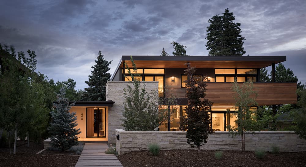 New Century Modern Residence by HMH Architecture + Interiors