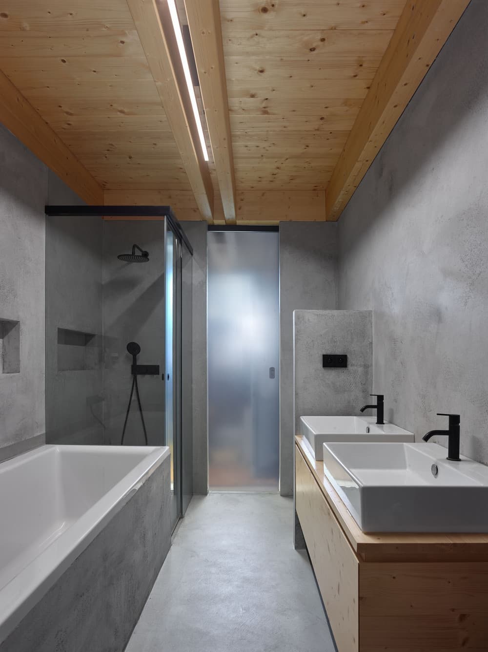 bathroom, Stempel & Tesar architekti
