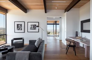 living room,Klopf Architecture