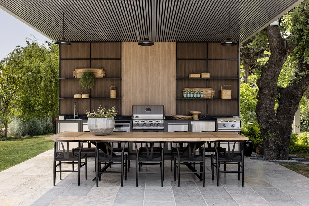 kitchenm dining area, pavilion, terrace, outdoor, Sarah and Nirit Frenkel