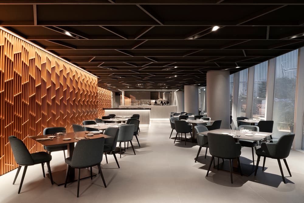 DAV Restaurant in the Allianz Tower in Milan, Italy