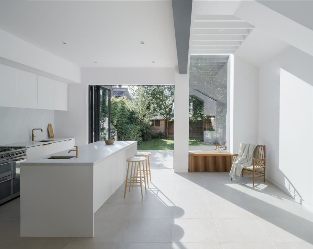 kitchen, living area, Will Gamble Architects