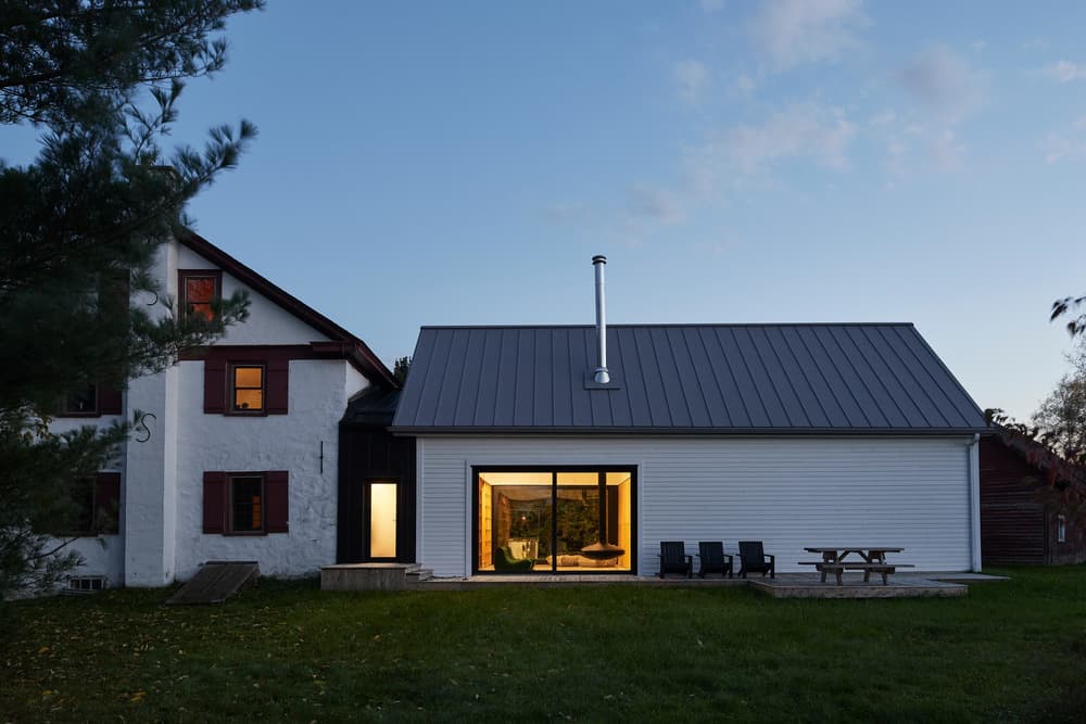 A Farm House Restored with a Touch of Contemporary Elegance