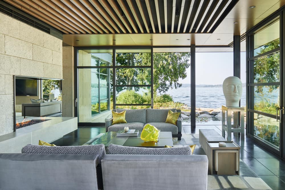 living room, Kor Architects