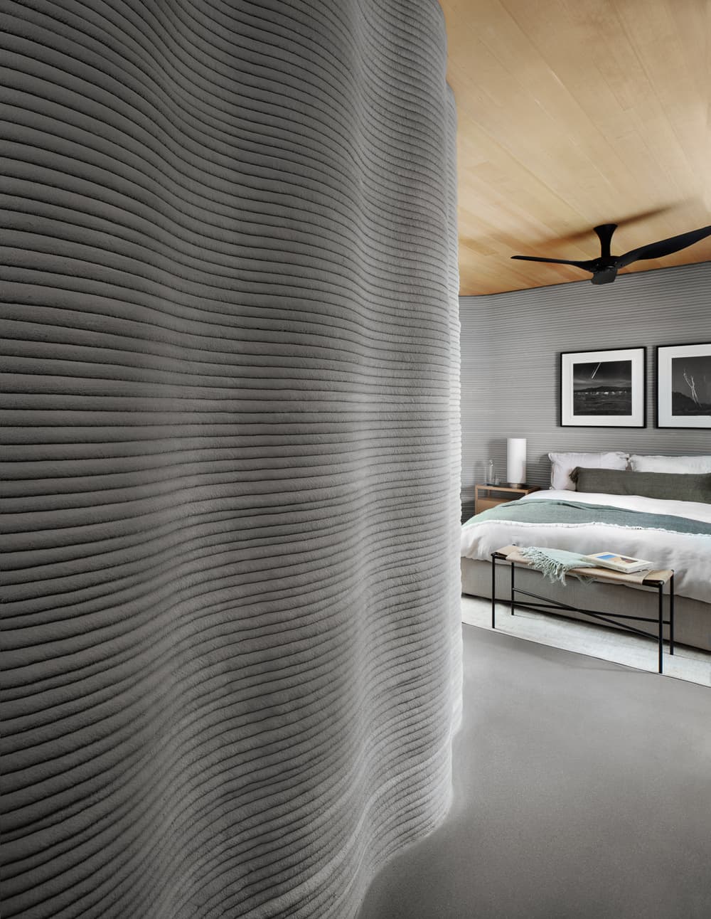 bedroom, Lake Flato Architects