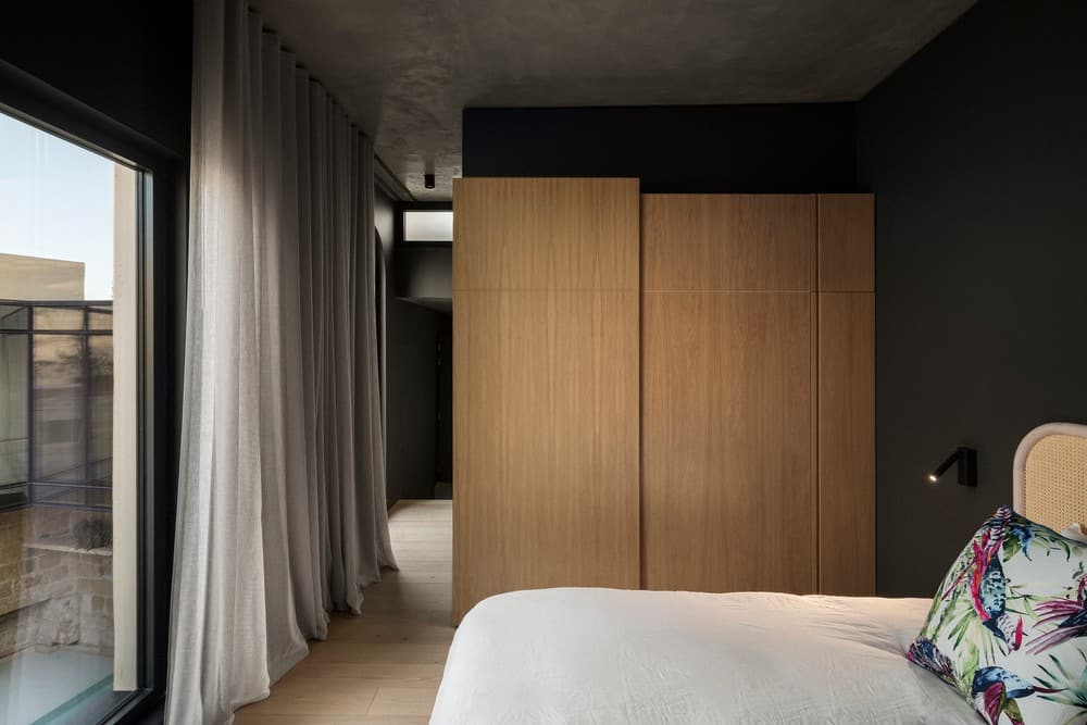 bedroom, Valentino Architects