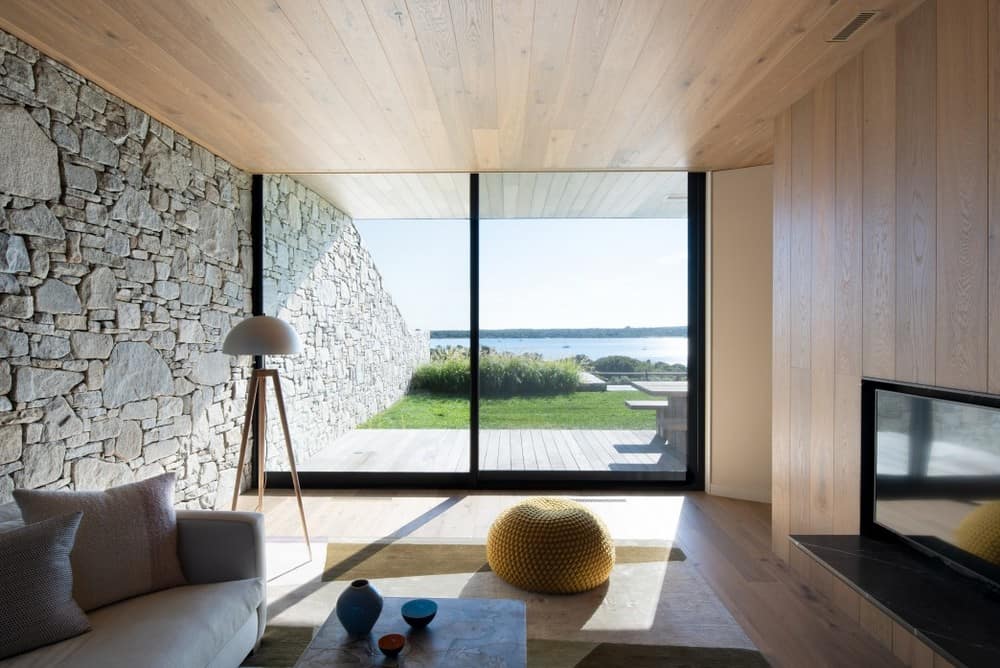living room, Bates Masi + Architects
