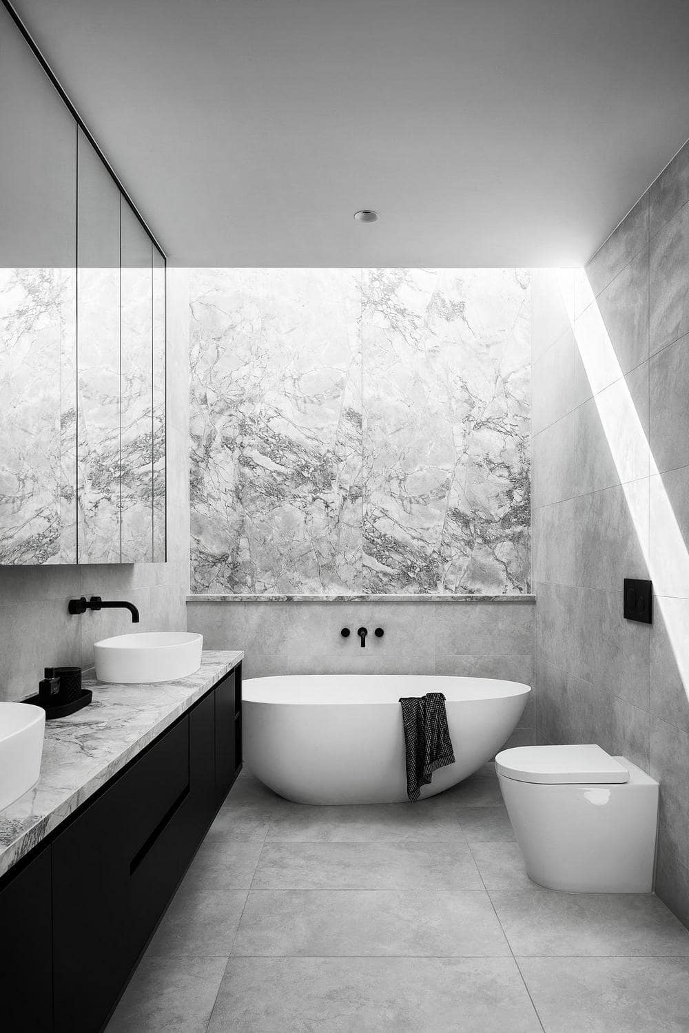 bathroom, Taouk Architects