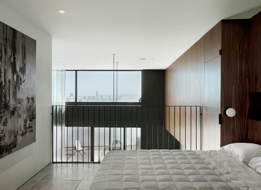 bedroom, Michael Hennessey Architecture