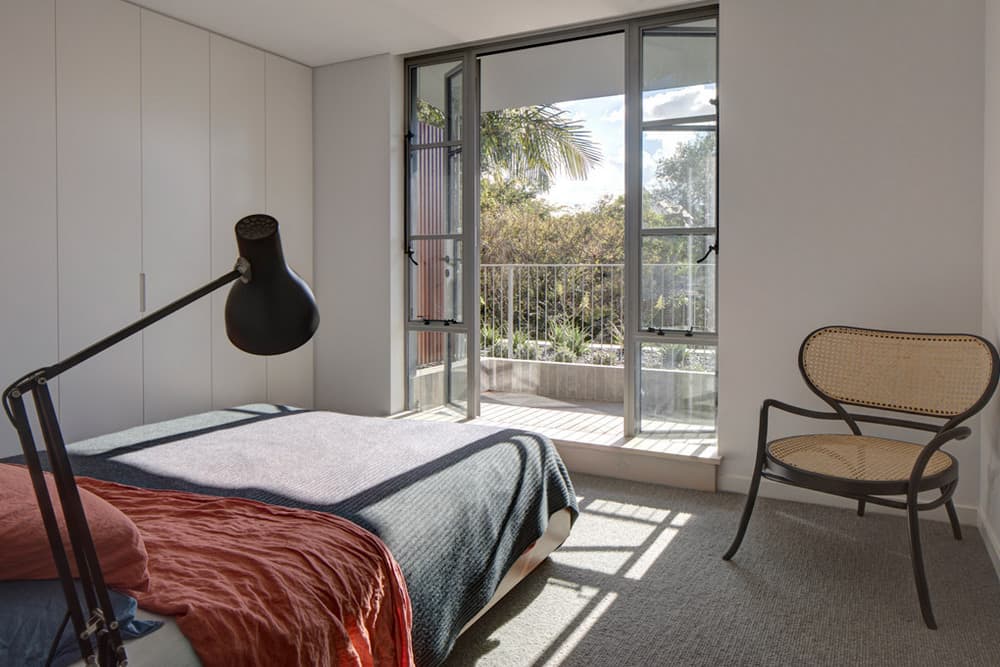 bedroom, Sam Crawford Architects