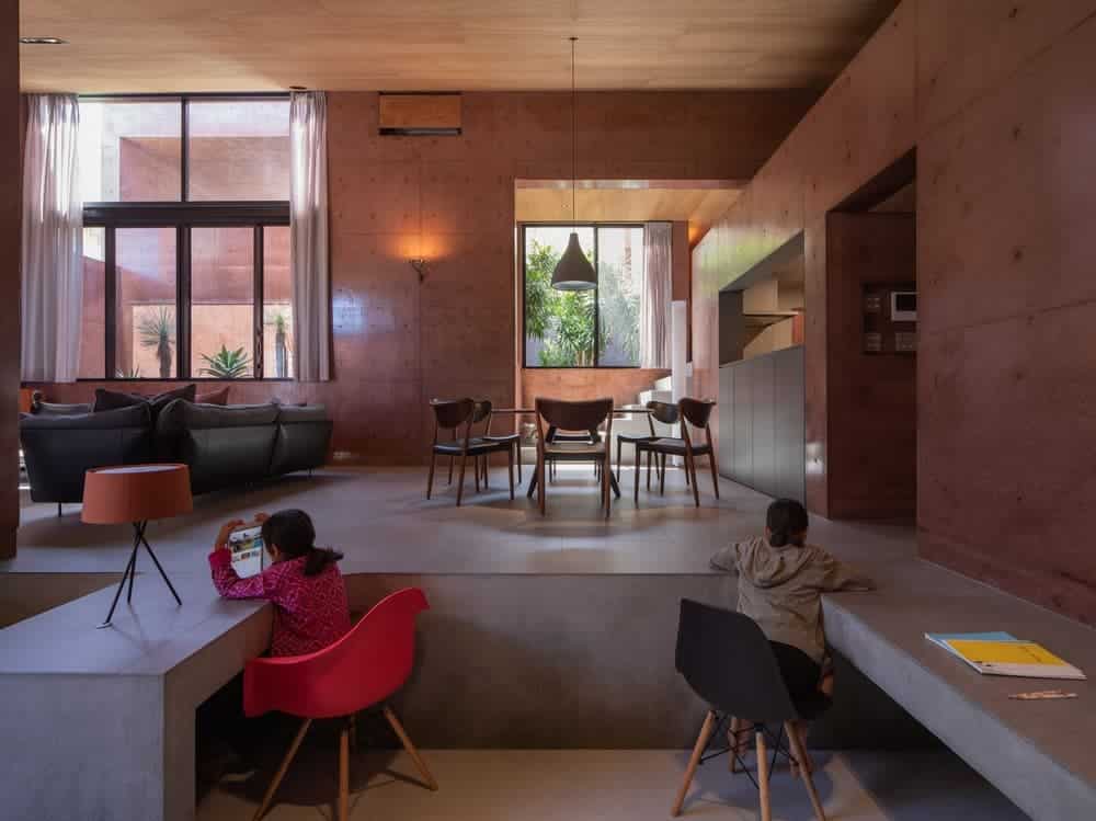 dining+living room, Matsuyama Architect and Associates