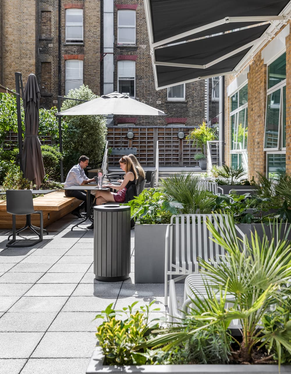 patio, terrace, outdoor, London