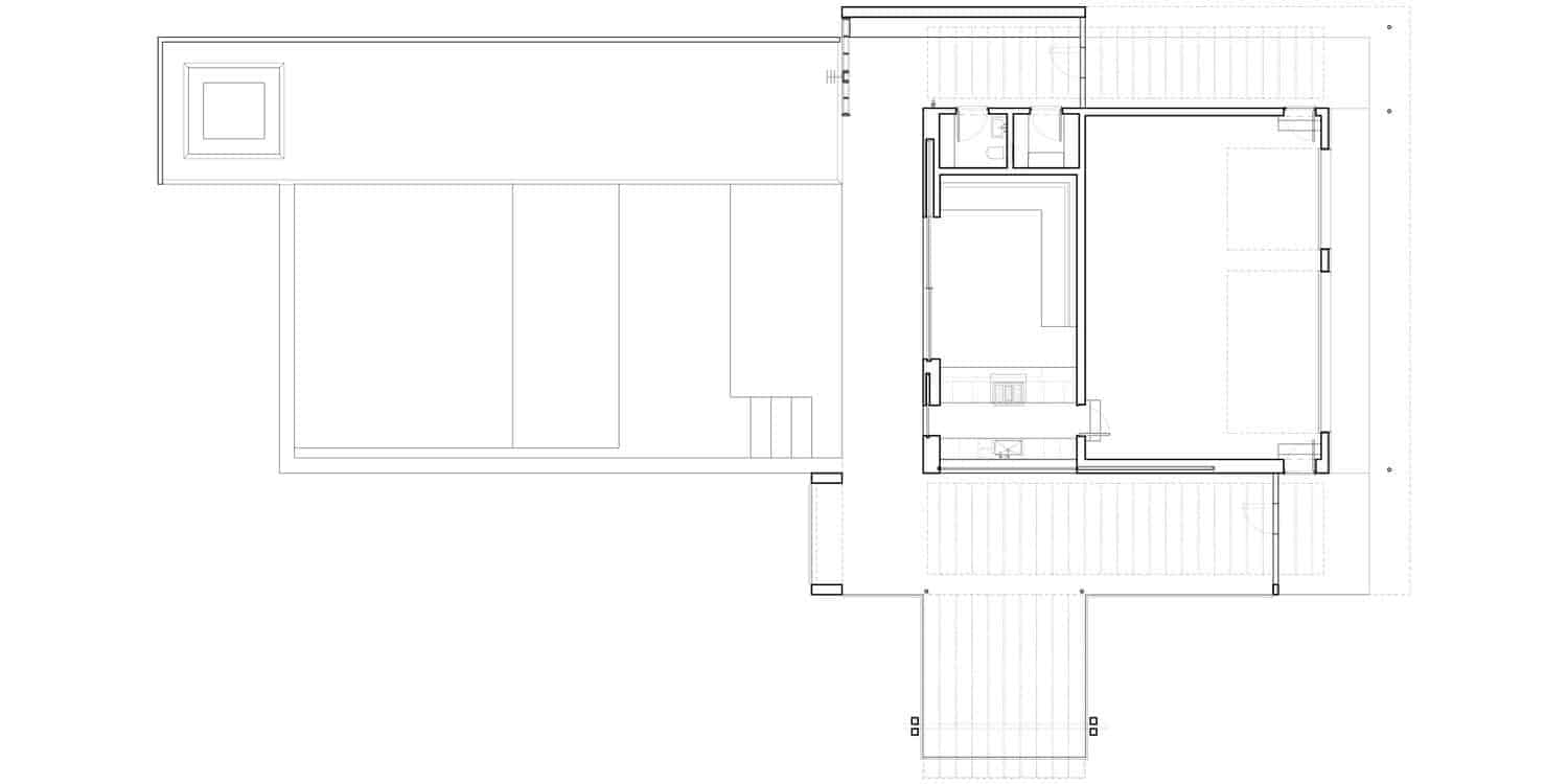 pool house / garage plan