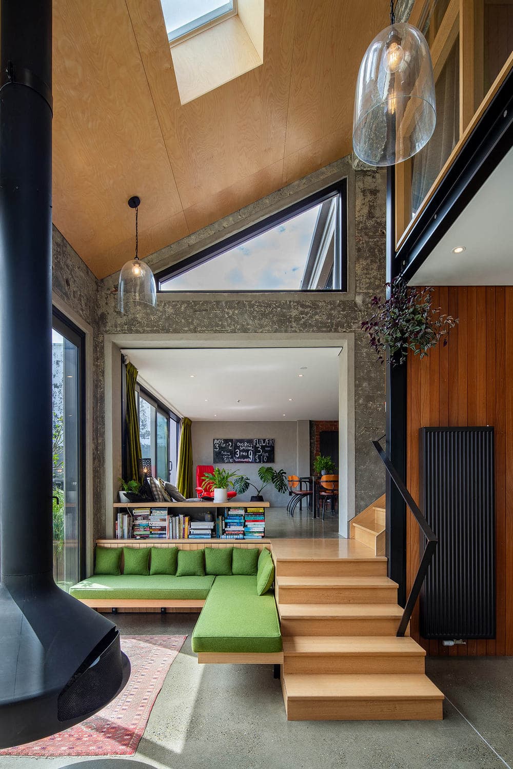 living area, John Mills Architects