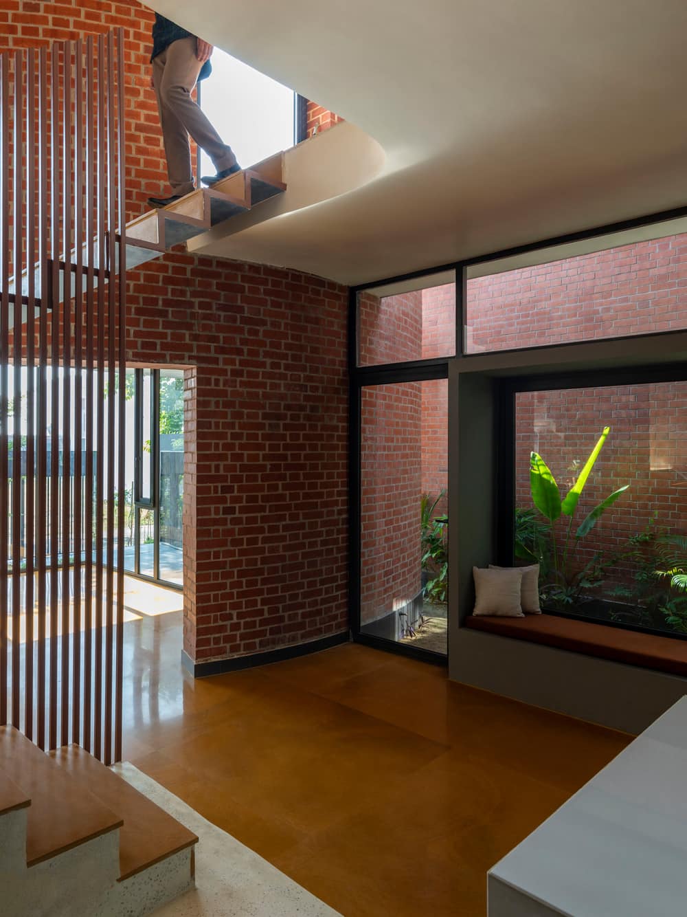 interiors, brick wall, Sifti Design Studio