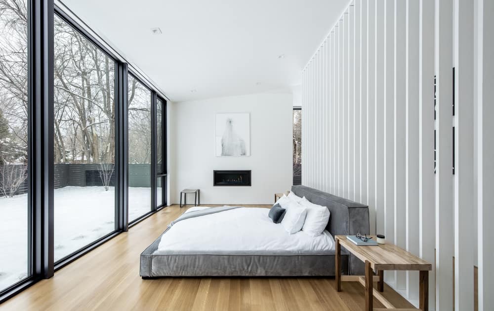bedroom, Studio B Architecture + Interiors