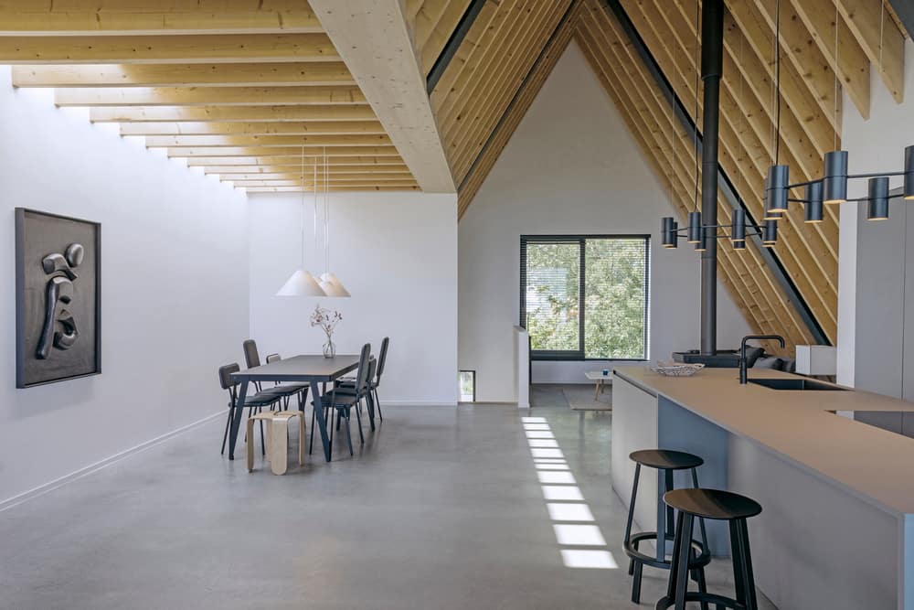 kitchen, dining room, Chris Collaris Architects