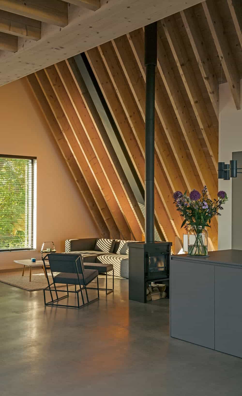 living room, Chris Collaris Architects