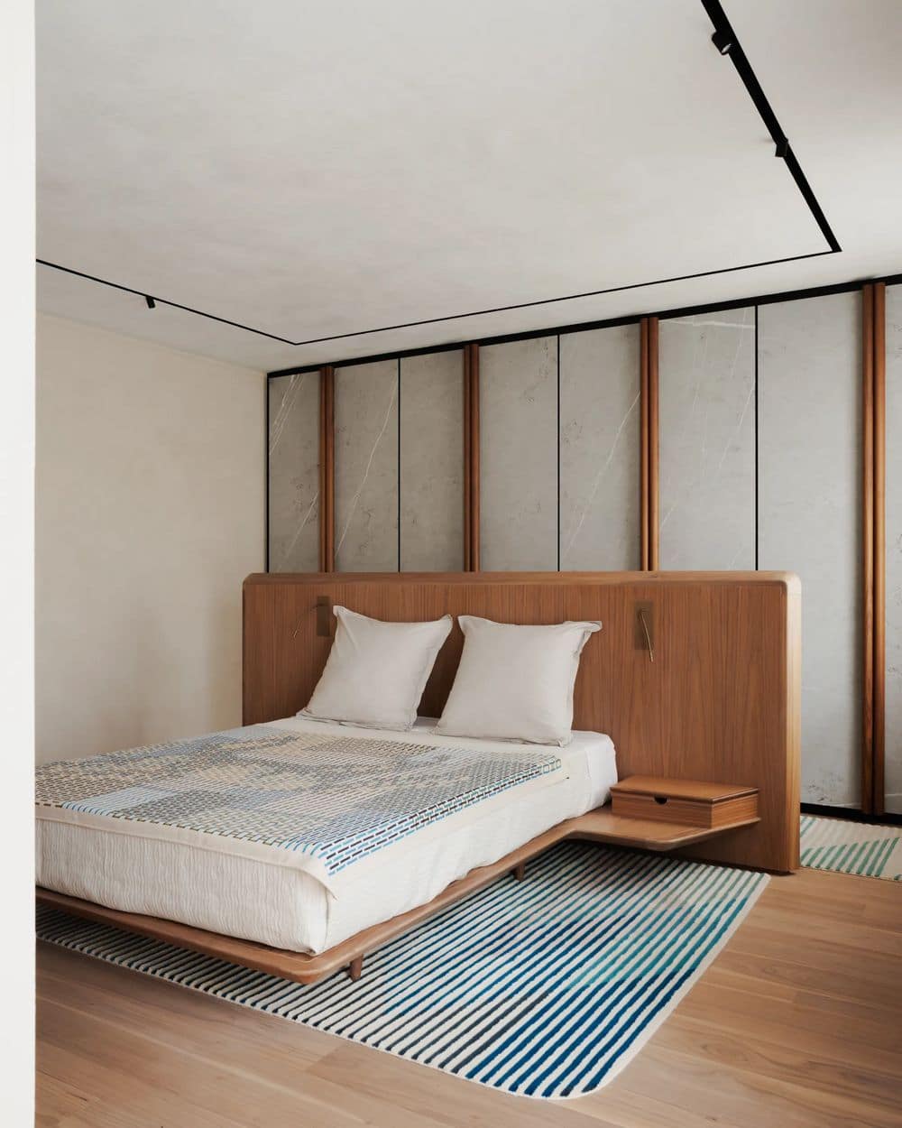 bedroom, Studio Razavi Architecture