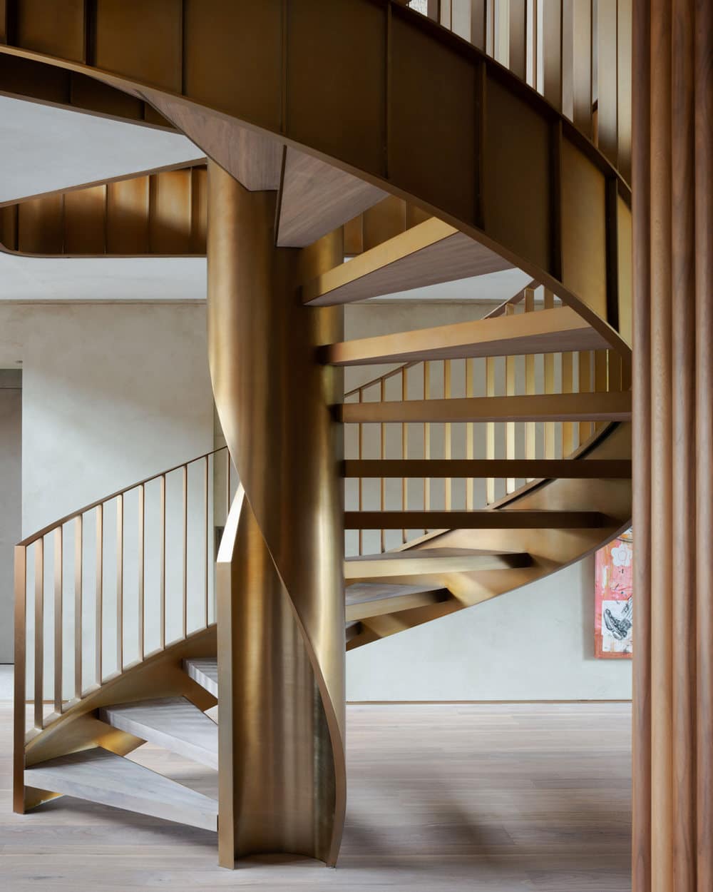interior staircase, Studio Razavi Architecture