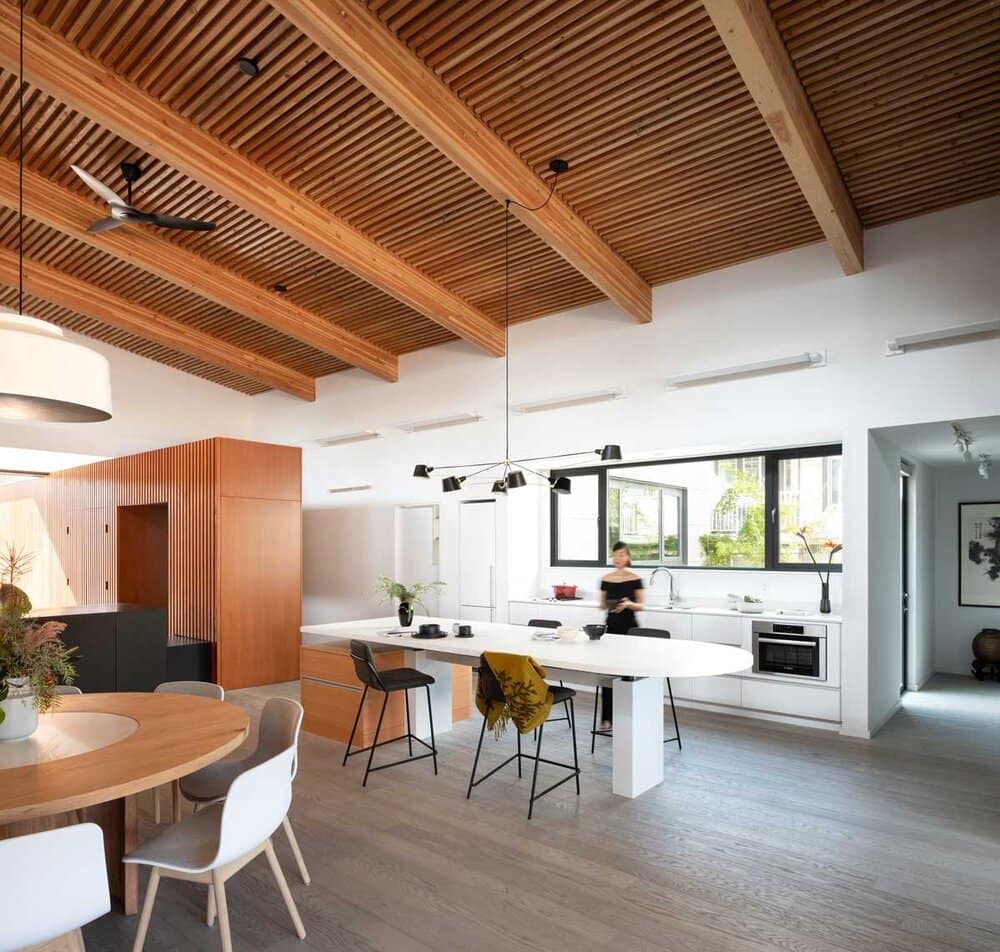 kitchen, dining area, Haeccity Studio Architecture