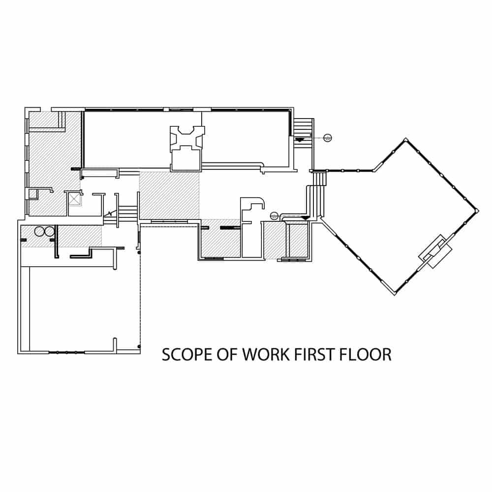 first-floor plan