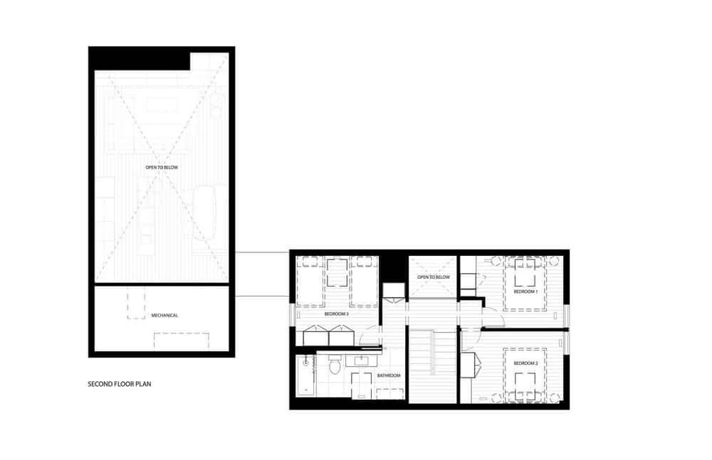 second-floor plan