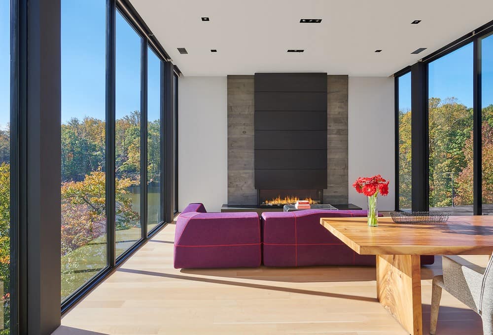 living room, Robert Gurney Architect